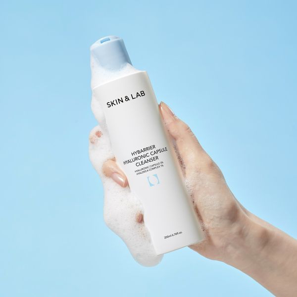 Зволожувальний гель для вмивання SKIN&LAB Hybarrier Hyaluronic Capsule Cleanser, 200 мл NC001392 фото