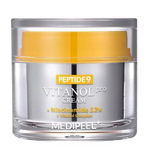 Крем для обличчя з пептидами і комплексом вітанолу Medi-Peel Peptide 9 Vitanol Cream Pro 50ml NC002229 фото