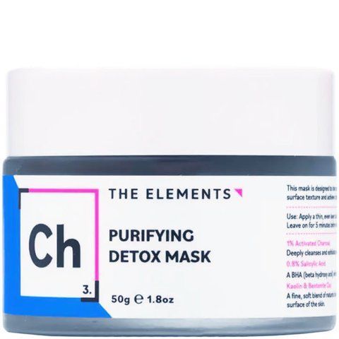 Маска для обличчя "детокс" з активованим вугіллям The Elements Purifying Detox Mask 50g NC000545 фото