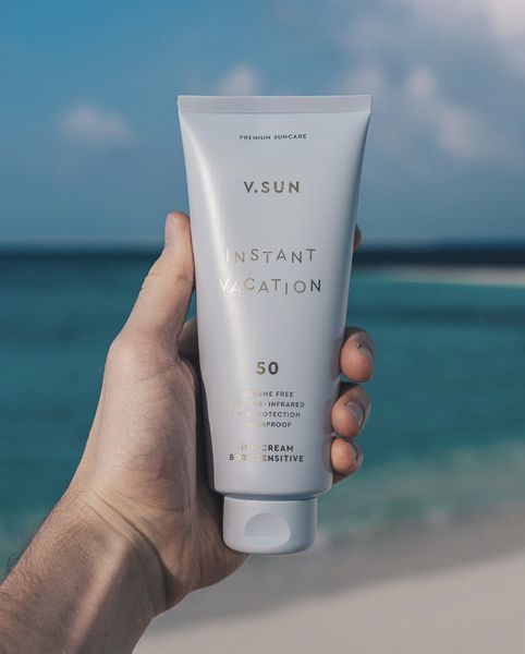 Сонцезахисний крем для тіла V.SUN SPF 50, 200 мл NC000163 фото