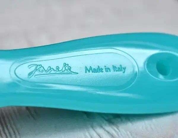 Гребінець для волосся Janeke Superbrush бірюзовий з рожевим NC000580 фото