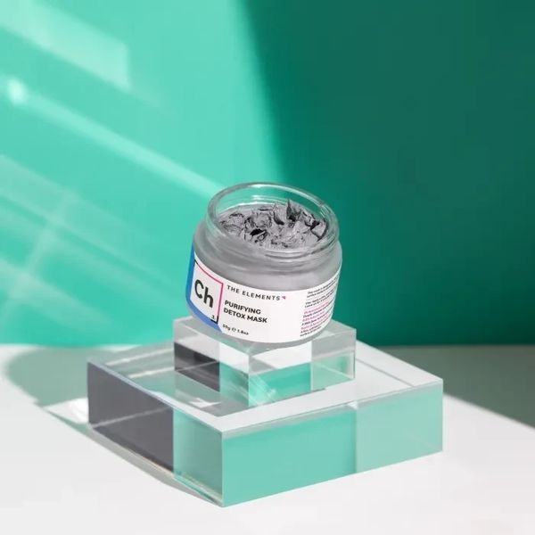 Маска для обличчя "детокс" з активованим вугіллям The Elements Purifying Detox Mask 50g NC000545 фото