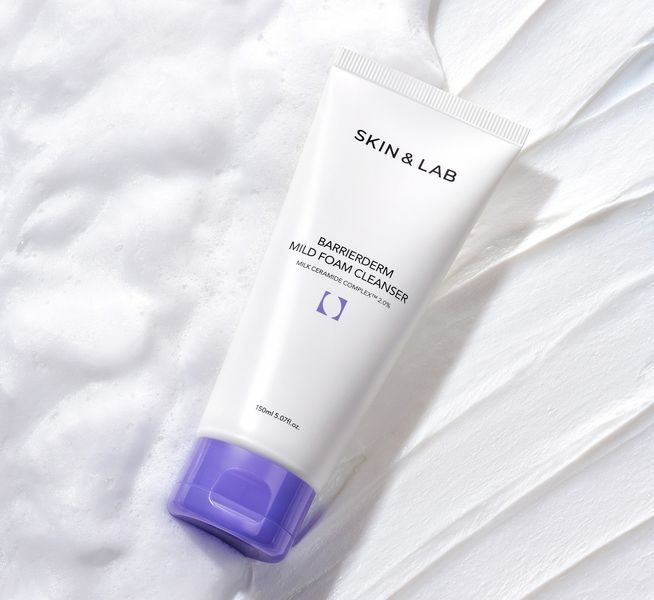 М&rsquo;яка пінка для очищення шкіри SKIN&LAB Barrierderm Mild Foam Cleanser, 150 мл NC001393 фото