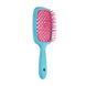 Гребінець для волосся Janeke Superbrush бірюзовий з рожевим NC000580 фото