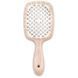 Гребінець для волосся Janeke Superbrush small бежевий з білим NC000628 фото