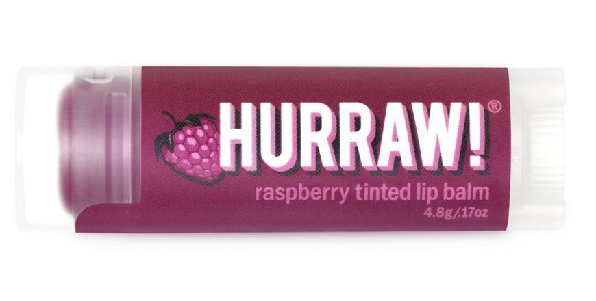 Бальзам для губ Hurraw! Raspberry Tinted Lip Balm 4,8 г NC000722 фото