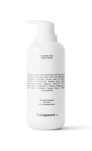 Заспокійливий лосьйон для тіла з сечовиною TRANSPARENT-LAB Calming Urea Body Lotion, 400 мл NC002533 фото