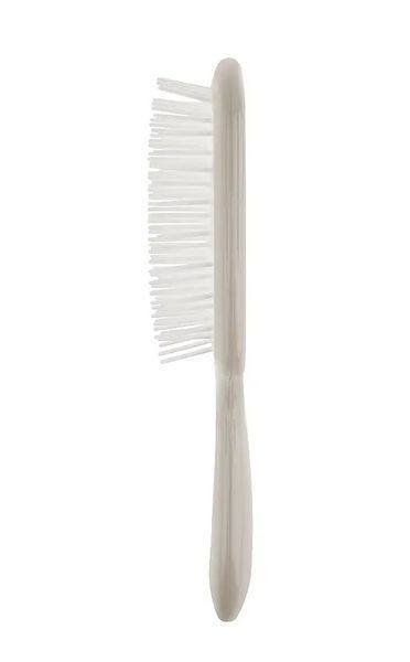 Гребінець для волосся Janeke Superbrush small сірий з білим NC000629 фото