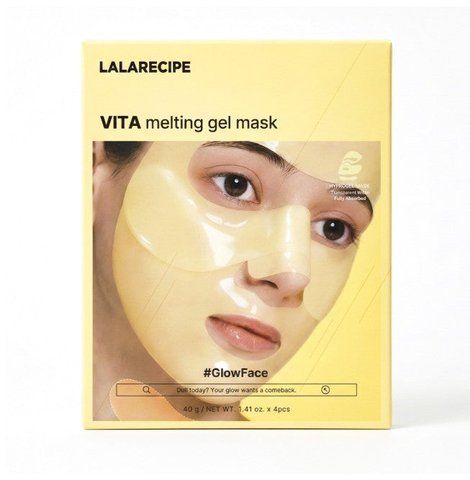Гелева маска з вітаміном С та ніацинамідом LALARECIPE VITA Melting Gel Mask, 1 шт NC004604 фото