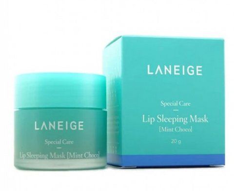 Нічна відновлююча маска для губ Laneige Lip Sleeping Mask (Mint Choco) 20г NC000018 фото