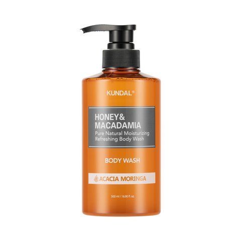 Гель для душу "Акація Морінга" Kundal Honey & Macadamia Body Wash Acacia Moringa, 500 мл NC004564 фото