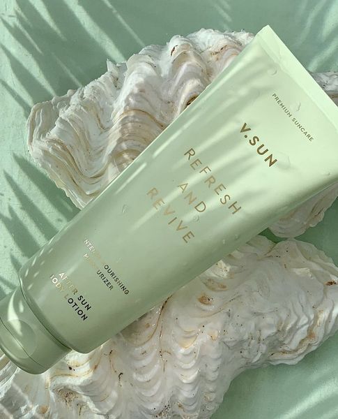 Лосьйон для тіла після засмаги V.SUN, after sun body lotion, 200 мл NC000164 фото