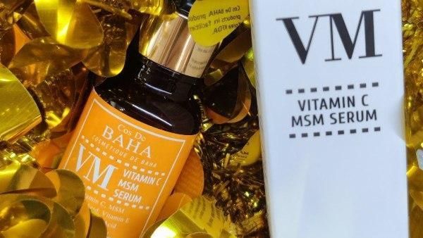 Сироватка для обличчя COS DE BAHA з вітаміном С, феруловою кислотою та вітаміном Е Vitamin C MSM Serum 30 мл NC000431 фото