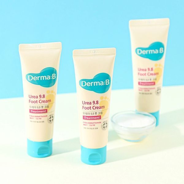 Крем для ніг зволожувальний з сечовиною 9.8% Derma:B Urea 9.8 Foot Cream, 80 ml NC003761 фото