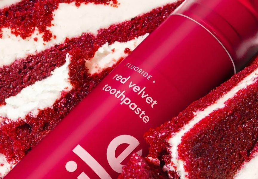 Зубна паста зі смаком червоного оксамиту Hismile Red Velvet Toothpaste, 60 г NC004231 фото
