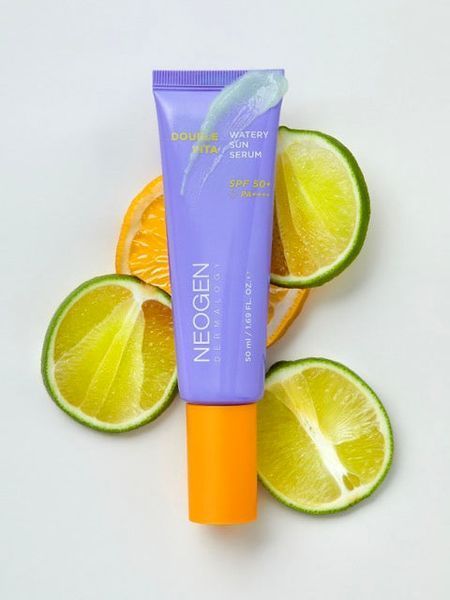 Освітлювальна сонцезахисна сироватка NEOGEN Double Vita Watery Sun Serum SPF 50+ РА++++, 50 мл NC004605 фото