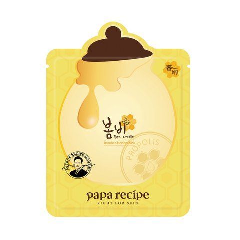 Живильна тканинна маска з екстрактом меду Papa Recipe Bombee Honey Mask 25 g NC002066 фото