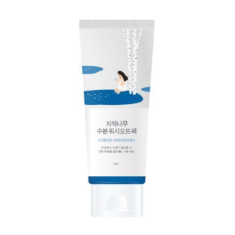 Зволожуюча маска з березовим соком ROUND LAB Birch Juice Moisturizing Washoff Pack 80 ml NC000921 фото