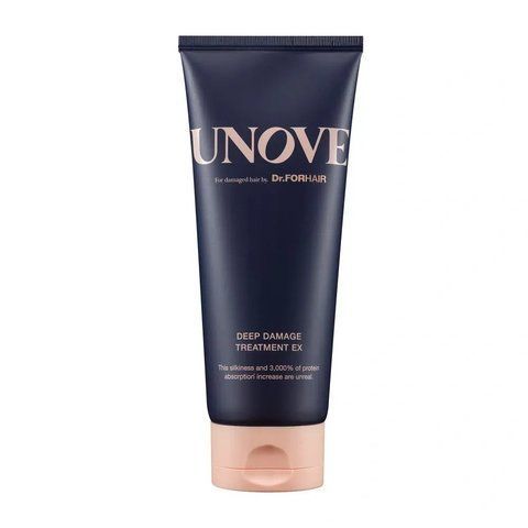 Протеїнова маска для пошкодженого волосся UNOVE Deep Damage Treatment EX Warm Petal 207 мл NC003880 фото
