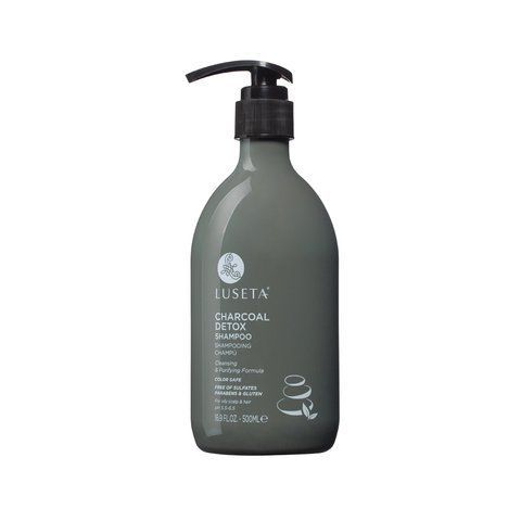 Шампунь-детокс для волосся Luseta Beauty Charcoal Detox Shampoo, 500 мл NC002871 фото