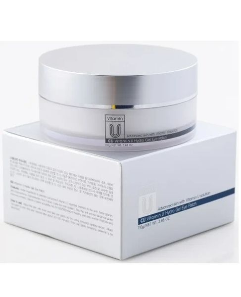 Гідрогелеві патчі для очей з пептидами та волюфіліном CUSKIN VITAMIN U HYDRO GEL EYE PATCH, 60шт NC001376 фото