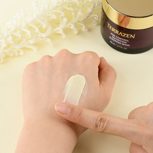 Омолоджуюча поживна нічна маска TERRAZEN AGE CONTROL NUTRITION SLEEPING MASK, 80 мл NC003289 фото