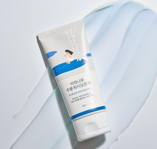Зволожуюча маска з березовим соком ROUND LAB Birch Juice Moisturizing Washoff Pack 80 ml NC000921 фото