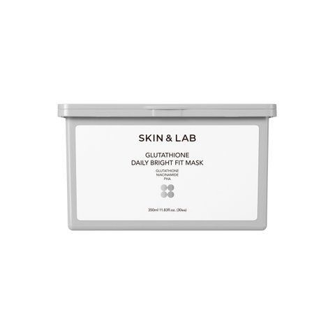 Упаковка освітлювальних масок з глутатіоном SKIN&LAB Glutathione Daily Bright Fit Mask, 30 шт NC004520 фото