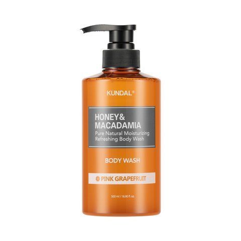 Гель для душу "Рожевий Грейпфрут" Kundal Honey & Macadamia Body Wash Pink Grapefruit, 500 мл NC004566 фото