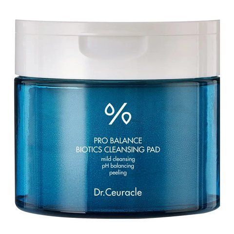 Очищаючі пади з пробіотиками, PHA i LHA кислотами Dr.Ceuracle Pro Balance Biotics Cleansing Pad, 60 шт NC001274 фото