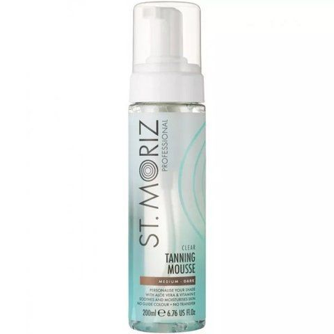 Автобронзат-мус St.Moriz Pro, Clear Mousse Medium-Dark, 200 мл NC002398 фото