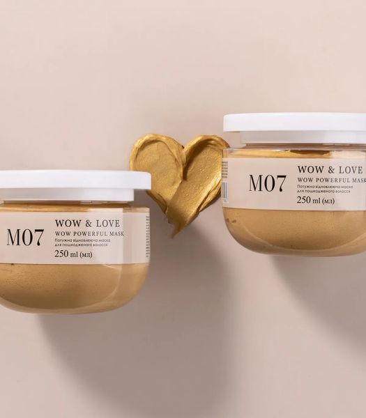 Потужна відновлююча маска для пошкодженого волосся WOW & LOVE M07 Wow Powerful Mask, 250 мл NC004435 фото