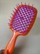 Гребінець для волосся Janeke Superbrush жовтогарячий з фіолетовим NC000583 фото 2
