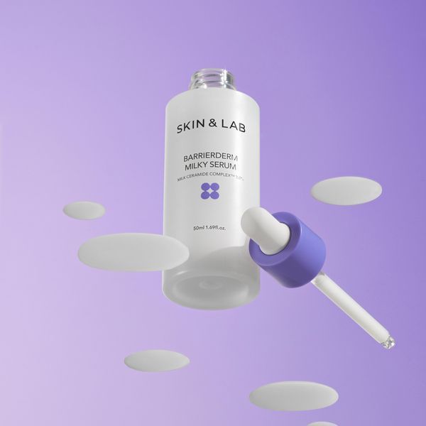 Відновлювальна сироватка з молочними керамідами SKIN&LAB Barrierderm Milky Serum 50 ml NC001434 фото