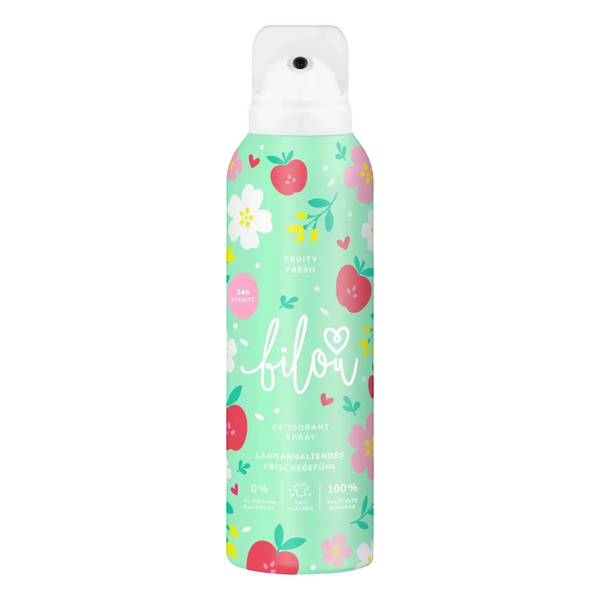 Дезодорант - спрей Bilou Deodorant Spray Fruity Fresh, 150 мл NC004398 фото Дезодорант - спрей Bilou Deodorant Spray Fruity Fresh, 150 мл NC004398 фото