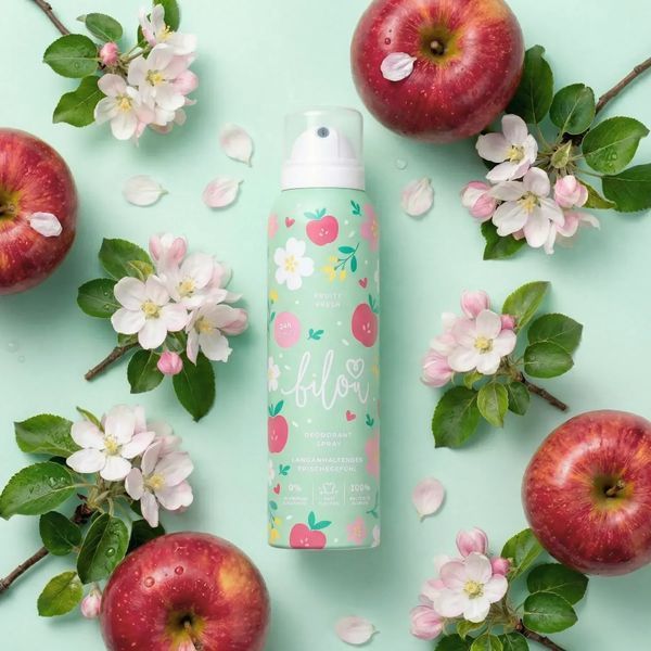 Дезодорант - спрей Bilou Deodorant Spray Fruity Fresh, 150 мл NC004398 фото Дезодорант - спрей Bilou Deodorant Spray Fruity Fresh, 150 мл NC004398 фото