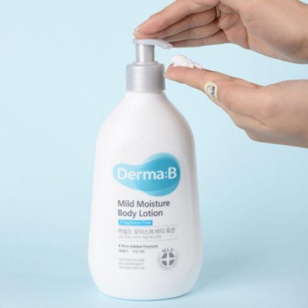 Лосьйон для тіла зволожувальний Derma:B Mild Moisture Body Lotion, 400 мл NC004858 фото