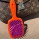 Гребінець для волосся Janeke Superbrush жовтогарячий з фіолетовим NC000583 фото 3