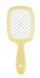 Гребінець для волосся Janeke Superbrush small Жовтий з білим NC000632 фото