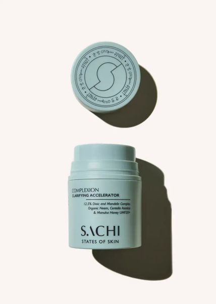 Гель-крем з ензимами та кислотами для шкіри обличчя SACHI Skin Complexion Clarifying Accelerator 30 мл NC003557 фото