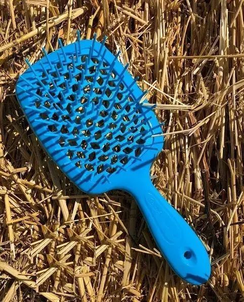 Гребінець для волосся Janeke Superbrush синій NC000584 фото