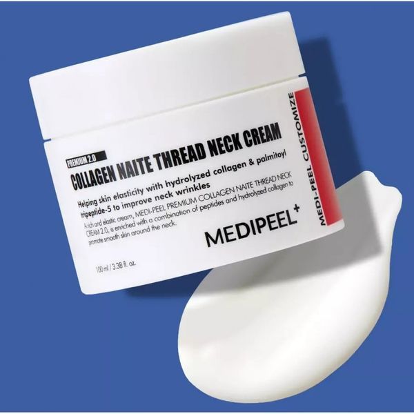 Крем для шиї підтягуючий з пептидним комплексом Medi-Peel Naite Thread Neck Cream 100мл NC000098 фото