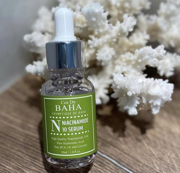 Протизапальна сироватка для жирної шкіри Cos De BAHA Niacinamide 10 Serum 30ml NC000434 фото