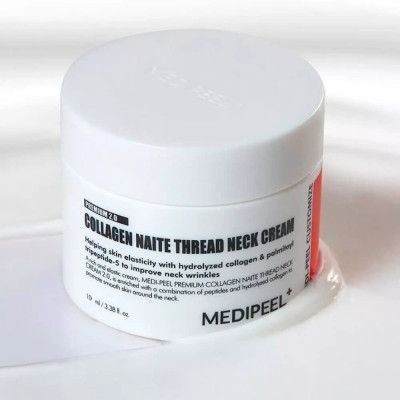 Крем для шиї підтягуючий з пептидним комплексом Medi-Peel Naite Thread Neck Cream 10ml NC000556 фото