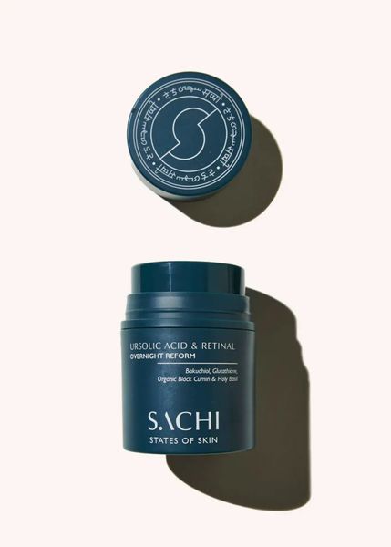 Гель-крем для шкіри з урсоловою кислотою та ретиналем SACHI Skin Ursolic Acid & Retinal Serum 30 мл NC003558 фото