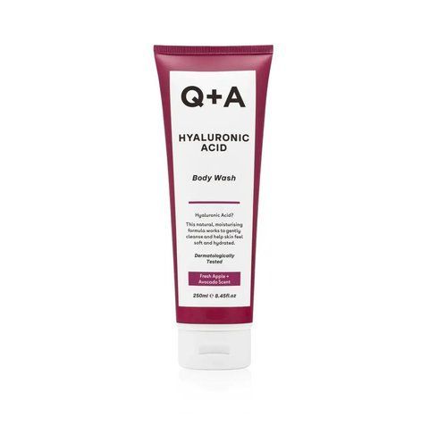 Очищуючий гель для тіла з гіалуроновою кислотою Q+A Hyaluronic Acid Body Wash, 250 ml NC001486 фото