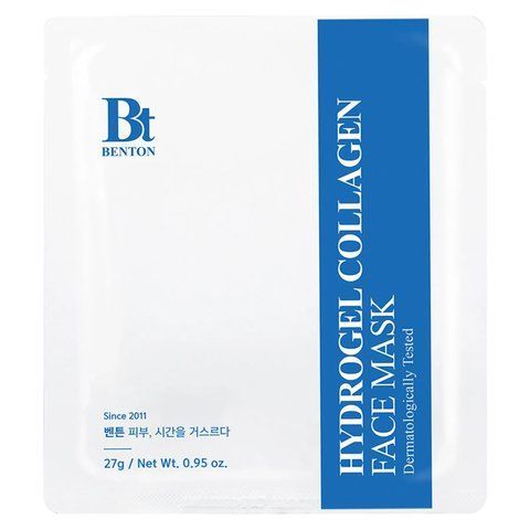 Гідрогелева маска з колагеном для зволоження шкіри обличчя Benton Hydrogel Collagen Face Mask, 1 шт NC004118 фото