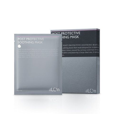 Екстра заспокійлива та відновлююча маска The iLLON Post Protective Soothing Mask Post Protective Soothing Mask, 5 шт NC003174 фото