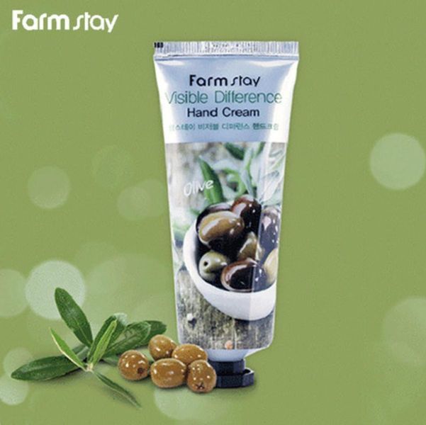 Крем для рук з оливою FarmStay Visible Difference Olive Hand Cream, 100 мл NC000100 фото