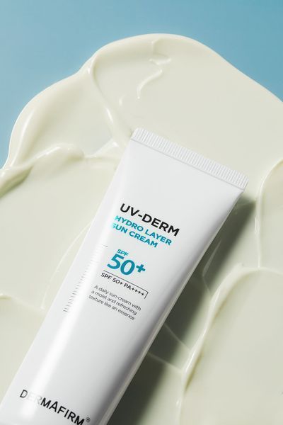Інтенсивний відновлюючий сонцезахисний крем від DERMAFIRM UV-Derm Hydro Layer Sun-cream [SPF50+/PA++++], 50 г NC002702 фото